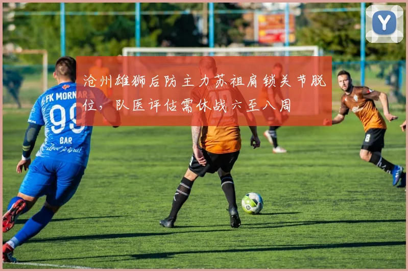 沧州雄狮后防主力苏祖肩锁关节脱位,队医评估需休战六至八周